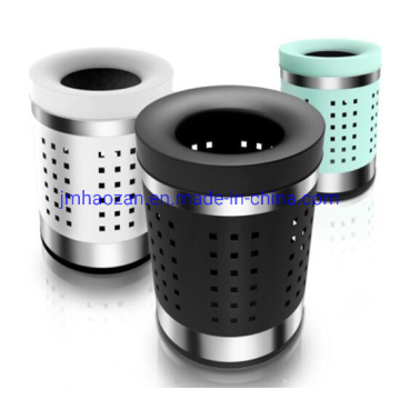 Stainless Steel Hotel Trash Bins Without Lid, Dustbin