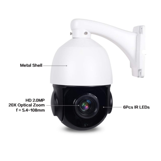 8MP PTZ IP Camera Waterproof