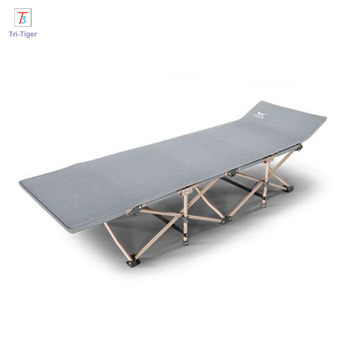 Outdoor adjustable portable army military camping bed