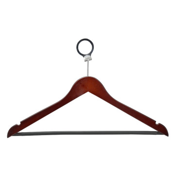 Luxury Classical Style Custom Walnut Wooden Hanger