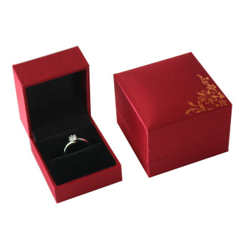 Red Velvet Plastic Jewelry Box Set