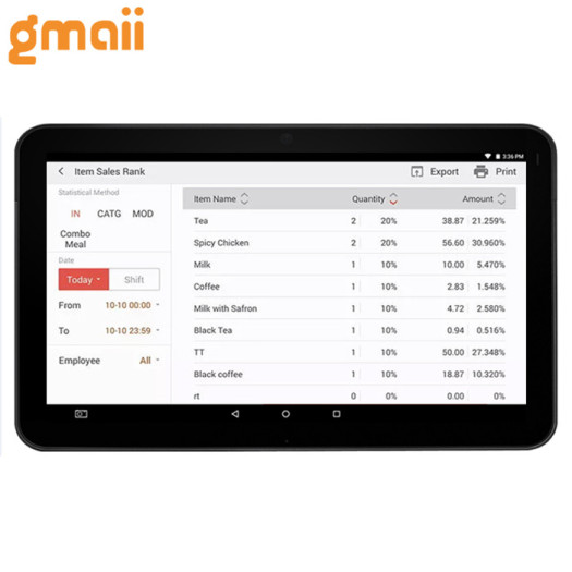 Gmaii Daily Payment Hotel Fiscal Software Pos