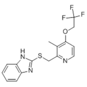 1H-Benzimidazole,2-[[[3-methyl-4-(2,2,2-trifluoroethoxy)-2-pyridinyl]methyl]thio]- CAS 103577-40-8 