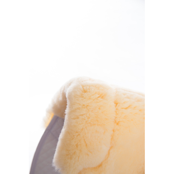 Sheepskin jumping dressage saddle pad