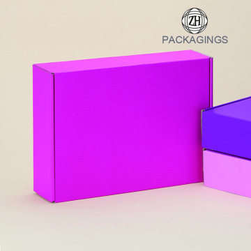 New designed pink mailing box
