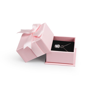 Custom cardboard jewelry paper packaging box