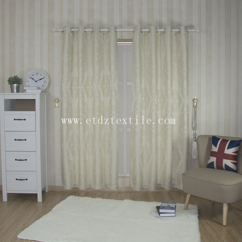 Hot Design Soft Textile Curtain Fabric GF024