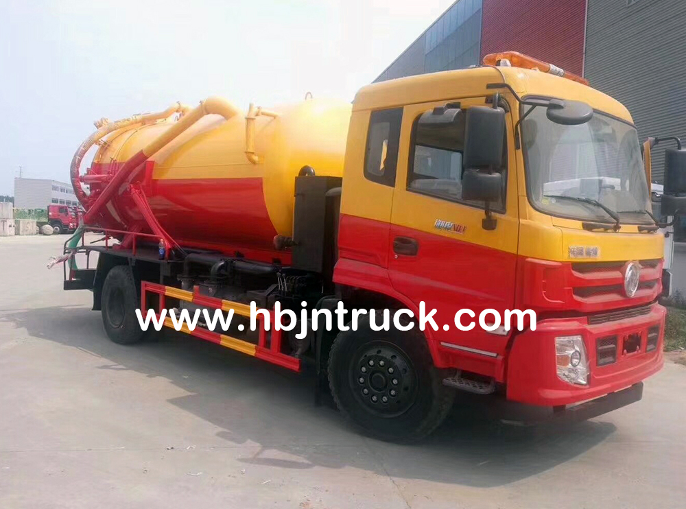 10000 liters sewage disposal truck