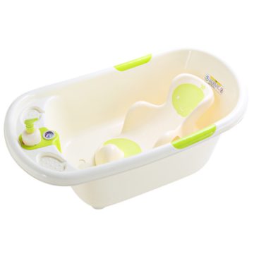Baby Product Baby Bathtub With Thermometer And Bathbed