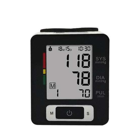 Wrist Type Manual Sphygmomanometer Blood Pressure Monitor