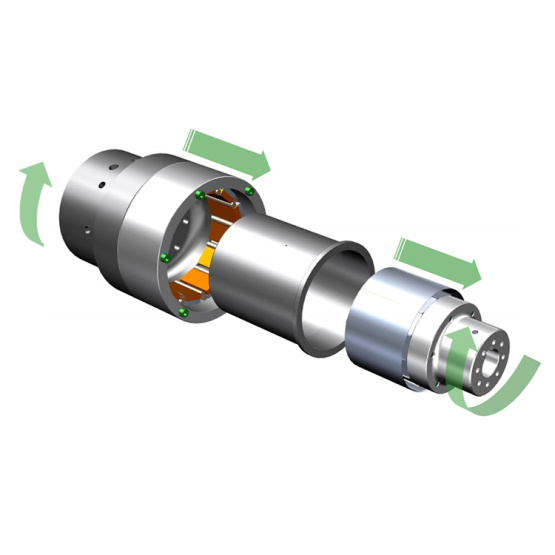 Magnetic Shaft Coupling with NdFeB Magnet