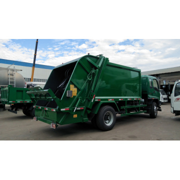 Exporting to Myanmar ISUZU 12cbm Garbage Compactor truck