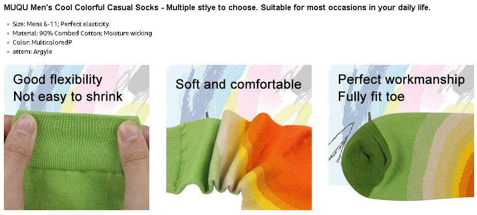 fashion men socks