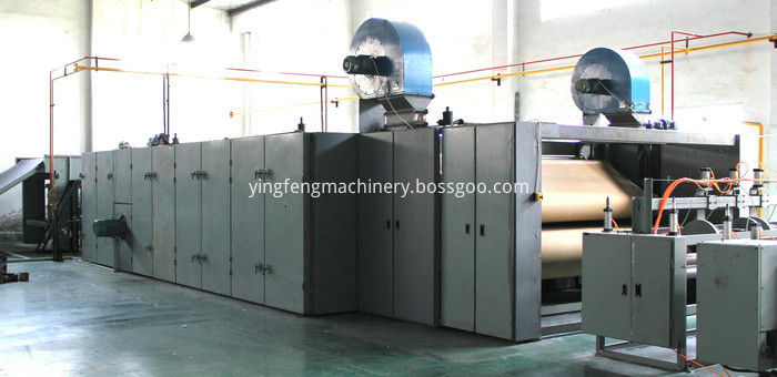soft wadding oven production line