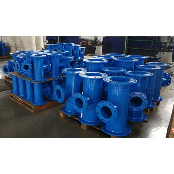 Ductile Iron All Flangged Tee