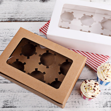 Cheap cupcake boxes with inserts for 6