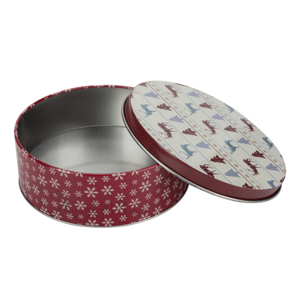 Christmas Cookie Tin Target For Sale Recyclable