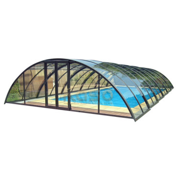 Prefabricated Outdoor Diy Retractable Winter Garden Roof