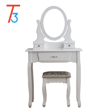 luxury simple vanity dressing table with mirror