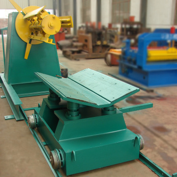 Hot sale 5 ton hydraulic decoiler in color coating line