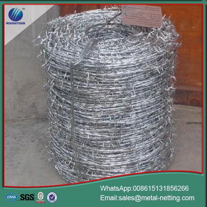 barbed wire fence galvanized barb wire coil