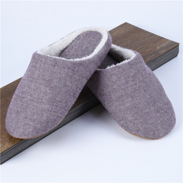Simple Furry Hotel Slippers