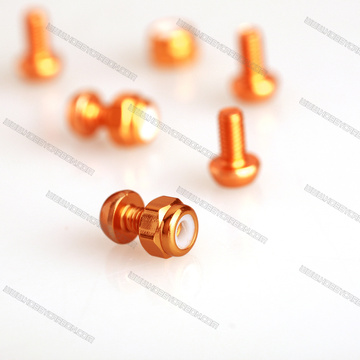All Kinds of Customized Anodized Aluminum Screws