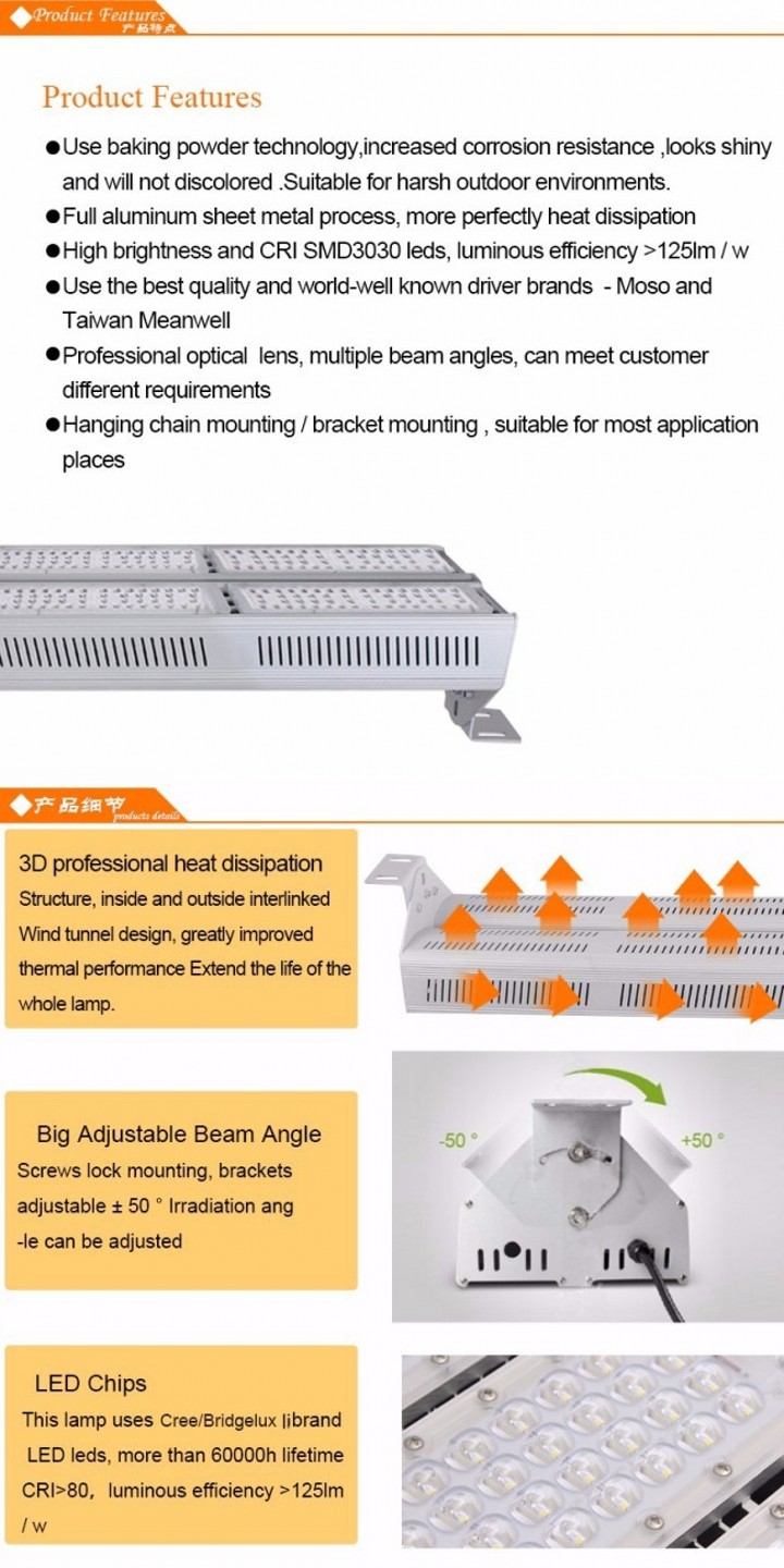 400W Linear LED Bay Light