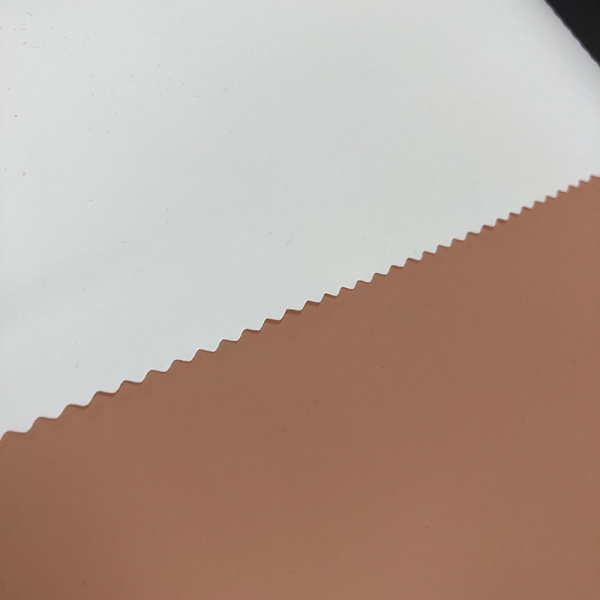 0.35mm thickness Pu leather for makeup powder puff