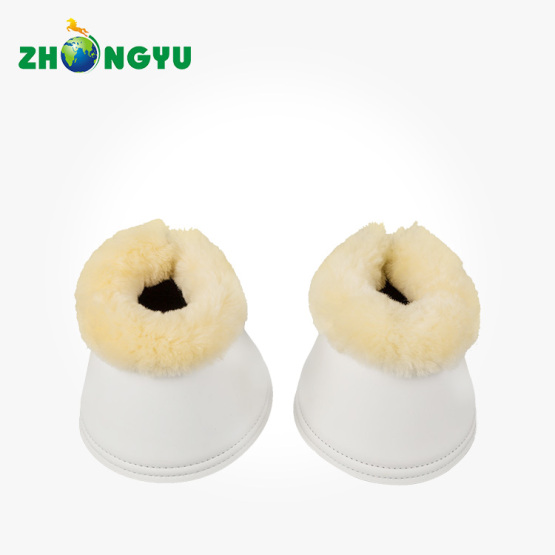 High quality bell boots with real sheepskin