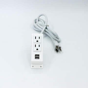 2 Sockets Surface Power Outlet