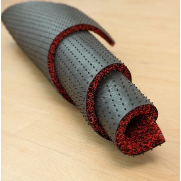 Customized spike backing PVC car mat rolls