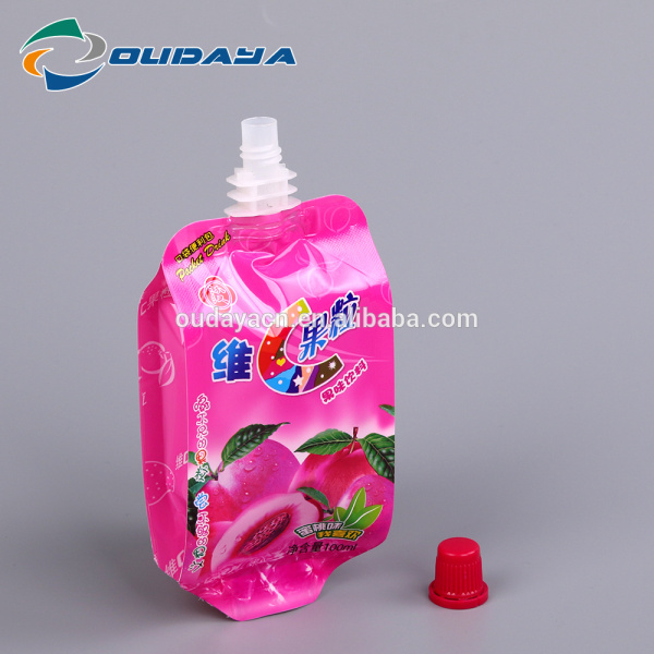 Plastic Side Gusset Liquid Beverage Drink Pouch