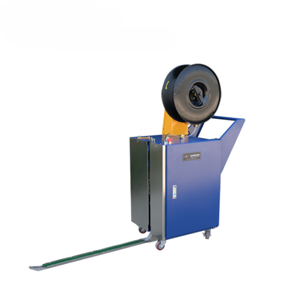 Vertical PP Belt Band Pallet Strapping Machine