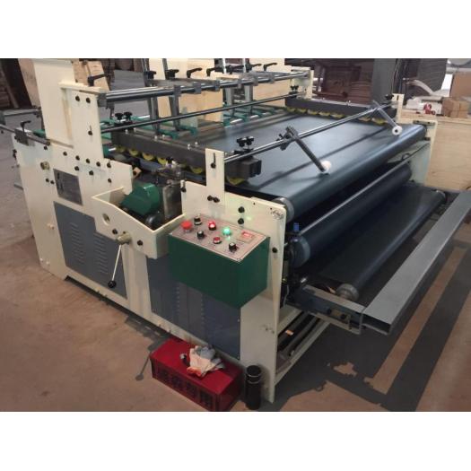 High quality box double-side gluer or presse type gluer machinery