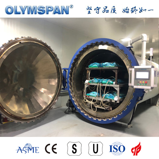 ASME standard small carbon fiber material bonding autoclave