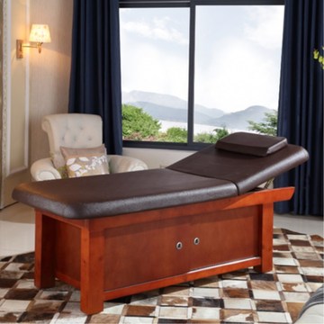 Classical Beauty  wooden spa facial bed