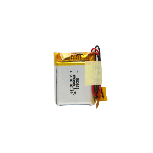 Custom 582633 3.7V 450mAh Lithium Polymer Battery