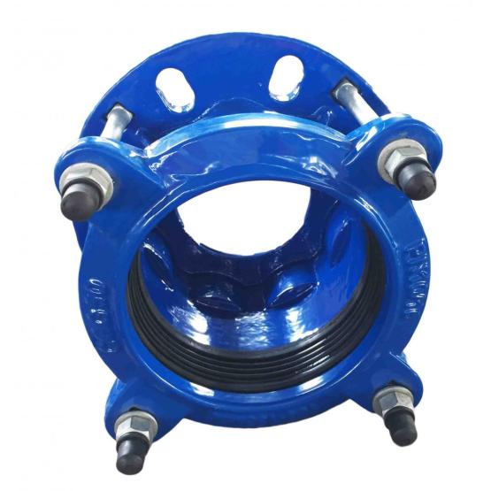 Wide tollerance cast flange adaptor