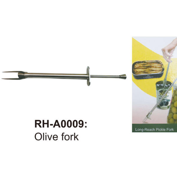 Stainless Steel Long-Reach Olive Fork