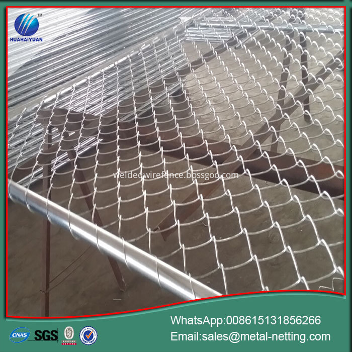 chain link temporary fence