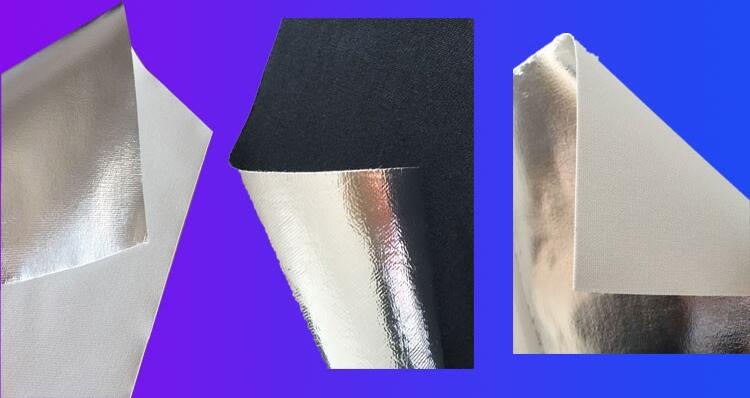 Anti Corrosion Fireproof Aluminum Foil Fiber Glass Cloth