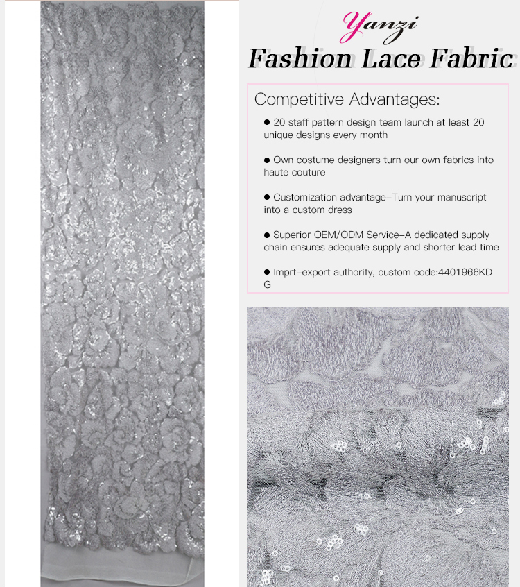 Lace Fabric for Wedding Dress