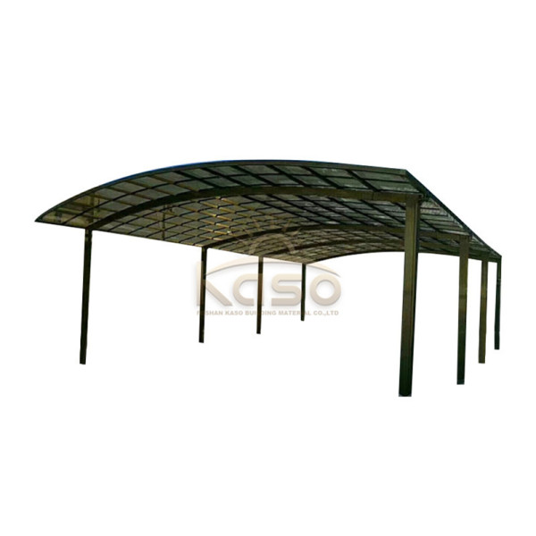 Support SunShield Shade Roof Rain Canopy Vinyl Carport