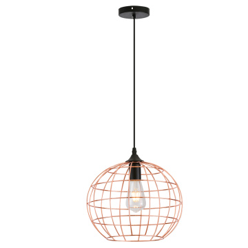 Modern Indoor Metal Round Ball Pendant Lamp