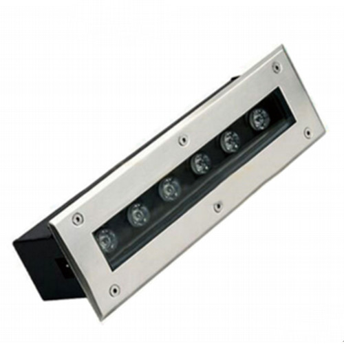 Linear Black 6W LED Inground Light