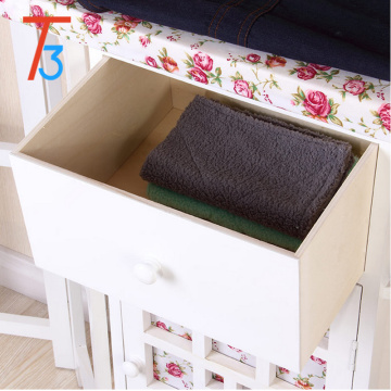 Eco-Friendly antique cabinet folding ironing table board storage cabinet
