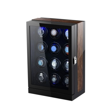 Automatic Multi-rotors Wooden Watch Winder