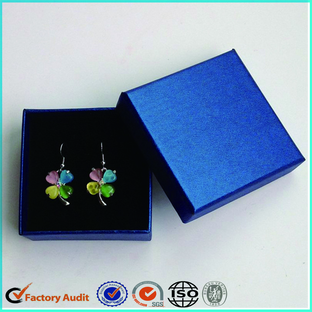 Luxury Wholesale Custom Cardboard Earring Gift Jewelry Box