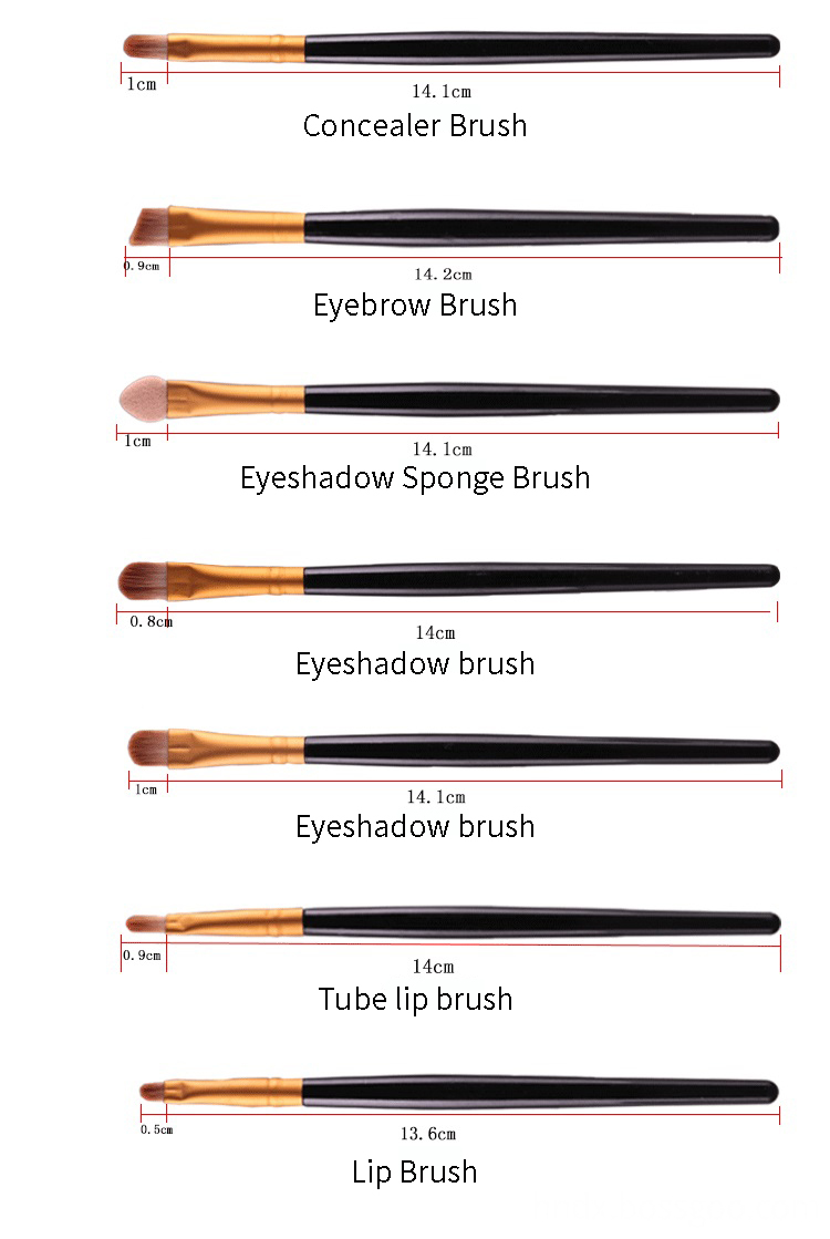 20 Piece Makeup Brush Set